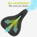 VELMIA Bike Seat: Comfy Memory Foam Saddle for Men & Women | Waterproof, Smart Zone-Concept | Ideal for Exercise, BMX, MTB & Road Touring - Buy Online on GoSupps.com