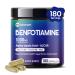 Premium Benfotiamine 990 mg with ALA, ALCAR, B12, Citicoline & NALT Supports Energy Metabolism & Nerve Function 180 Capsules 180 count (pack of 1)