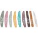 Nail File Set Different Shape Nail File Manicure Tools 9 Piece Quick Trim for Acrylic Nails - Buy Online on GoSupps.com