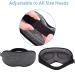 MZOO Luxury Sleep Mask for Side Sleeper - 100% Light Blocking Eye Mask - Zero Eye Pressure - 3D Contoured Night Blindfold - Buy Online on GoSupps.com