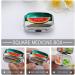 Watermelon Smiley Print Pill Box | 2 Compartment Portable Medicine Organizer - Ideal for Pocket & Purse - Buy Online on GoSupps.com