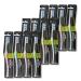 REACH Essential Care Interdental Medium Toothbrush Single Pack x 12 Full Head Hard Bristle Manual Toothbrushes Variety Colors Multipack Daily Oral Enamel Dental Care Medium 12 Count (Pack of 1)