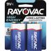 RAYA16044C Rayovac Alkaline 9V Batteries