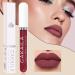 Yueci Matte Lip Gloss Lipstick - Long-Lasting Moisturizing & Waterproof 12H - Non-Stick Non-Fading - 1 ml Pack #06 - Buy Online on GoSupps.com