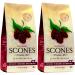 English Scone Mix with Raspberry by Sticky Fingers Bakeries Easy to Make English Scones Fresh Baked Makes 12 Scones (2pk) 1 Count (Pack of 2)