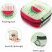 Hello Summer Watermelon Menstrual Cup Bag - Portable Stylish Storage for Women & Girls - 1 PC Multicolored - Buy Online on GoSupps.com