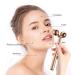 Buy Tekson Face Roller - Rose Gold Facial Metal Massager | Best Facial Massage Tool for Glowing Skin - Buy Online on GoSupps.com