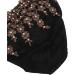 Vintage Embroidered Floral Lace Muslim Turban Caps for Women - Stretch Daily Head Wrap in Black - Buy Online on GoSupps.com
