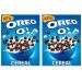 2 x Oreo O's Cereal Cereal with Cocoa and Vanilla Flavour | Enriched with Vitamins & Iron 350 g Breakfast Cereal | Snack Anytime | Share Pack |Delicious Crunchy Cocoa Hoops | Sold by EPL