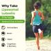 Valenameienes 500mg Liposomal Luteolin Supplement | Powerful Antioxidant | 60 Softgels - Buy Online on GoSupps.com