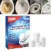 Toilet Bowl Cleaner Toilet Cleaning Tablets Toilet Limescale Remover Toilet Bleach Cleaner Active Tablets Toilet Descaler Heavy Duty Toilet Fresheners Fizzy Foam Toilet Cleaner Toilet Deodoriser Block