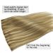 GOO GOO Human Hair Extensions 12 Inch Light Blonde Highlighted Golden P16/22 - Buy Online on GoSupps.com