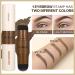 UCANBE 25PCS Eyebrow Stamp Stencil Kit - Dual-Color Pomade, 20 Reusable Stencils, Finishing Powder, Brush, Razor, Waterproof Brow Stamping Set - Buy Online on GoSupps.com