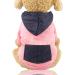 Waterproof Winter Dog Coat - Warm Jacket & Hoodie for Small Dogs | Fleece Puppy Sweater & Autumn Pet Clothing (1107debkb-Pink L) - Buy Online on GoSupps.com