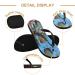 Mnsruu Bunter Coral Reef Flip Flops for Men & Women - Stylish Sandals for Travel Hotel Spa & Home - Buy Online on GoSupps.com