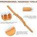 Premium Gua Sha Wood Stick - Wooden Massage Tool for Muscle Relaxation | 20 Beads for Back Abdomen & Shoulder Relief - Buy Online on GoSupps.com