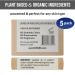 pureSCRUBS Exfoliating Oatmeal Organic Bar Soaps - Shea Butter, Honey, Unscented - 1oz (Pack of 5) - Buy Online on GoSupps.com