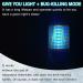 Electronic Insect Trap Bug Zapper & Mosquito Killer LED Lamp with Built in Fan Mosquito Catcher Trap- USB Power Supply for Home Kitchen Bedroom Patio Yard Office - Buy Online on GoSupps.com