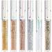  Generisch Glitter Liquid Eyeliner Set of 6 Colors Waterproof Long-Lasting and Highly Pigmented Eyeliner Pencil Sparkling Eyeliner Pencil for Dancing - Buy Online on GoSupps.com