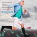 Athlemo Bamboo Diabetic Knee High Socks 4 Pairs - Men & Women, Cushioned Sole, Seamless Toe, No-Binding, Soft - Size 9-11, Black - Buy Online on GoSupps.com