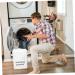Baluue Washing Storage Bucket Laundry Soap Dispenser Fabric Softener Dispenser Snack Wrought Iron - Buy Online on GoSupps.com