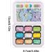 Nail Art Gel Paint | Colored Gel Polish | 9 Color Set 5g*9 Compact | Ideal for Manicures Drawing Decoration and Sculpting at Home or in the Salon - Buy Online on GoSupps.com