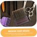 DOITOOL Neck Brush Hair Duster Brush Hairdressing Brush Barber Hair Duster Hairdressing Neck Duster Brush for Fine Hair Face Cleaner Brush Soft Fur Nylon Hair Brush - Buy Online on GoSupps.com