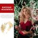 Frcolor Bridal Headband | Golden Leaf Baroque Headpiece | Vintage Bridal Accessories for International Shipping - Buy Online on GoSupps.com