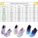 L-RUN Toddler Water Shoes | Barefoot Aqua Socks for Beach Pool Surfing | Kids Swim Shoes 9.5-10 Toddler | Strip Black - Buy Online on GoSupps.com