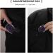 Purple Black Goth Spooky Pill Box | Cute Square Portable Tablet & Vitamin Organizer for Purse - Buy Online on GoSupps.com
