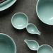 Appetizer Plate Ceramic Gourd Shaped Sauce Dish Sushi Dipping Bowl Appetizer Plates Porcelain Serving Dish Seasoning Dishes Set of 3 Snack Plate Sauce Dipping Saucer Kitchenware - Buy Online on GoSupps.com