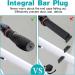 TRELC Antislip Bike Handlebar Grips Protector - Black+Grey | for Mountain, Road, Folding Bikes - Buy Online on GoSupps.com