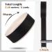 PECMER Black Striped 1.5 inch Heavy Duty Nylon Webbing Belt - 38mm wb07 - Buy Online on GoSupps.com