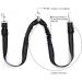 LZGOPE Double Dog Leash Adjustable Shock Absorbing Bungee Cord Dual Leash Coupler 360 Swivel Tangle-Free Reflective Leash Splitter for Daily Walking and Training of Medium to Large Dogs (Black) - Buy Online on GoSupps.com