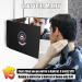 Selfcut 360 Trifold Mirror with LED Lights - Self Haircut System with Height Adjustable Telescoping Hooks - Buy Online on GoSupps.com