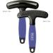 Wahl Canada Double Row Rake & Shedding Blade Rotating Pins and Blade Teeth Great to Remove Loose Fur and Reduce Shedding Comfort Grip Gel Handle Great for Dog Grooming - Model 58443 - Buy Online on GoSupps.com