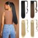 prinfantasy Halo Extensions Resistant Fiber Soft Wigs Wrap Around Ponytail Extension Long Straight Tie Pony Tails Hair Extensions for Women Hair Wig 22 Inch MW105 GBMW105 22 inch - Buy Online on GoSupps.com