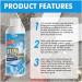 Stone Crystal Plating Agent Stone Crystal Plating Brightey Luster Agent Stone Stain Remover Cleaner Marble Cleaner and Polish Universal Stone Cleaner (2PCS) 0.08 ml (Pack of 12) - Buy Online on GoSupps.com