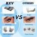 KevKev Lash Clusters 192 Pcs Individual Mixed Styles DIY Eyelash Extensions - Thin Band & Soft, Like Eyelash Extensions - D-Mix (8-16mm) - Buy Online on GoSupps.com