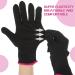 WLLHYF Heat-Resistant Gloves for Hair Styling | Professional 2-Part Gloves for Curls & Curling Wands | Optimal Heat Protection - Buy Online on GoSupps.com