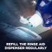 Finish Dishwasher Rinse & Shine Aid | For Drier Glasses and Spot Prevention | Pack of 3 400ml each | Packaging May Vary - Buy Online on GoSupps.com
