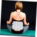 Sports Belt Back Brace for Lower Back Support | Breathable Uterus Protector | Adjustable Trimmer Corset - Silver 115x23x1CM - Buy Online on GoSupps.com