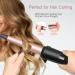 Curling Wand 13-25MM Curling Tongs Tapered Curling Iron with Adjustable Temperature Professional Hair Curler with Glove Dual Voltage - Buy Online on GoSupps.com