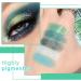 Green Eyeshadow Makeup Palette 9 Colors Matte Blendable Eye Shadow Palette Makeup Waterproof Long Lasting Highly Pigmented Colorful Shimmer Forest Green Eye Shadow Plattet for Women - Buy Online on GoSupps.com