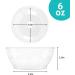 PLASTICPRO 6oz Premium Heavy Weight Clear Disposable Dessert Bowls - Pack of 40 - Buy Online on GoSupps.com