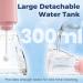 7AM2M Cordless Water Dental Flosser - Rechargeable Portable Teeth Cleaner with 6 Jet Tips & 3 Modes - Rose Pink - Ideal for Travel & Superior Oral Care - Buy Online on GoSupps.com