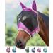 Harrison Howard Caremaster Pro Luminous Horse Fly Mask - UV Protection & Fleece Padding with Ear Protection - Lavender Purple (Size L 1-Pack) - Buy Online on GoSupps.com