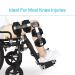 REAQER Hinged Knee ROM Brace - Adjustable Support for Knee Injury Recovery & Postoperative Rehabilitation - Buy Online on GoSupps.com