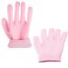 Soft Cotton Gel Moisturizing Spa Gloves & Socks for Cracked Dry Skin - Unisex Pink Rose Solution - Buy Online on GoSupps.com