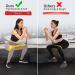Premium Resistance Bands Set for Home Fitness | Loop Exercise Bands for Strength Training & Physical Therapy - Ideal for Men & Women - Buy Online on GoSupps.com